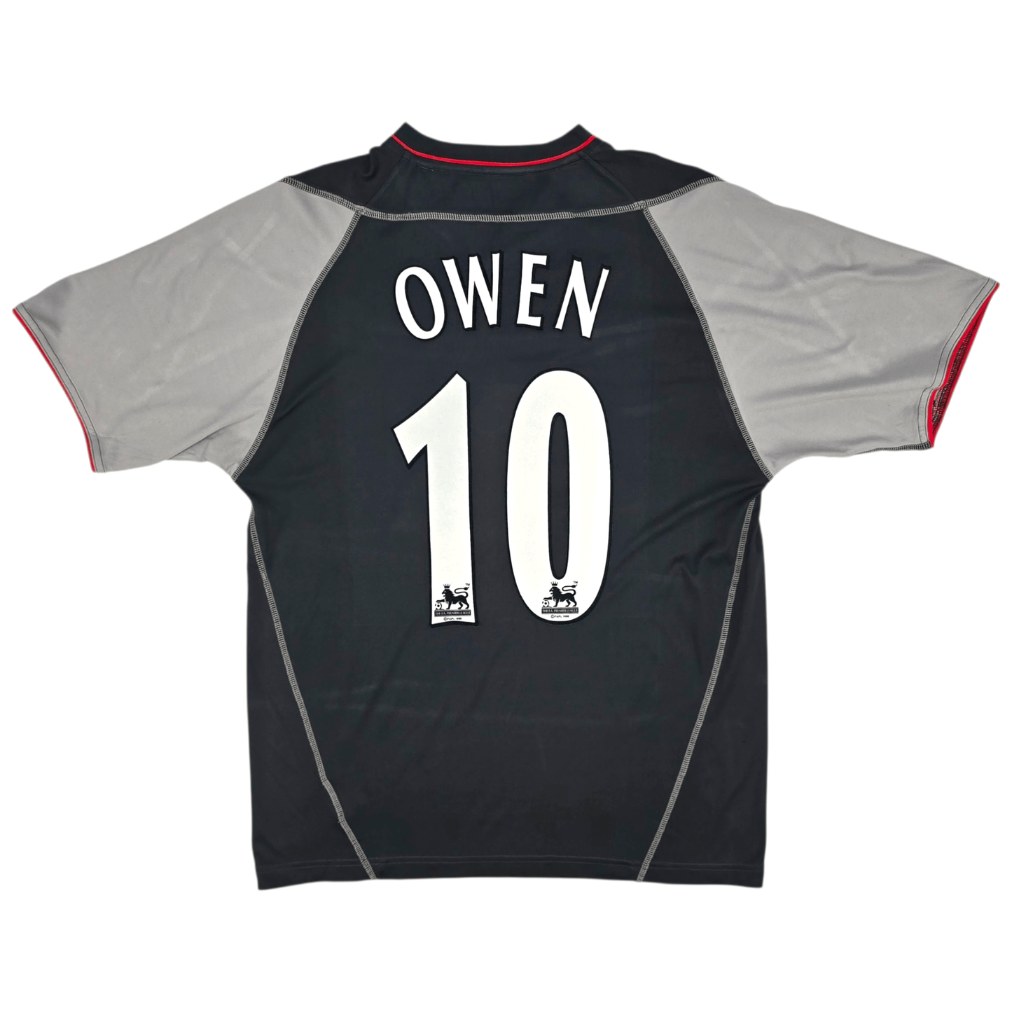 2002/03 Liverpool Away Football Shirt (M) Reebok #10 Owen