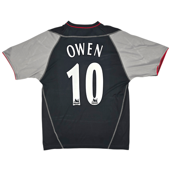 2002/03 Liverpool Away Football Shirt (M) Reebok #10 Owen