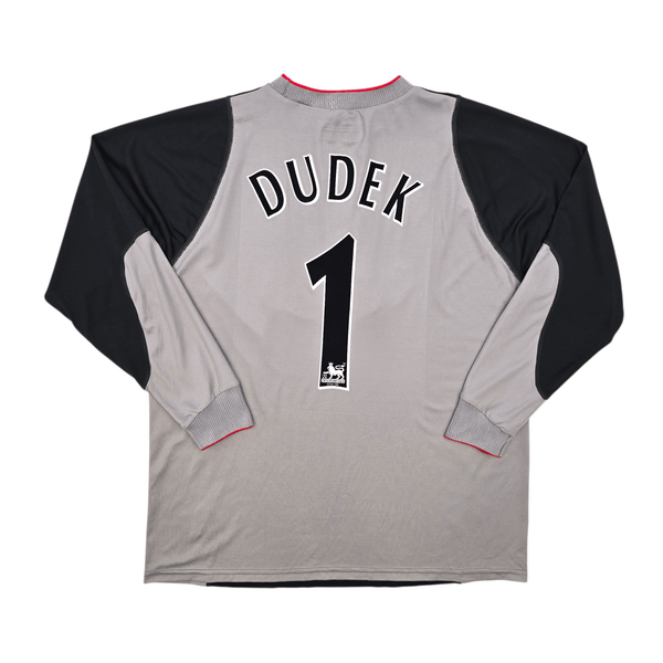 2002/03 Liverpool Goal Keeper Football Shirt (XL) Reebok #1 Dudek