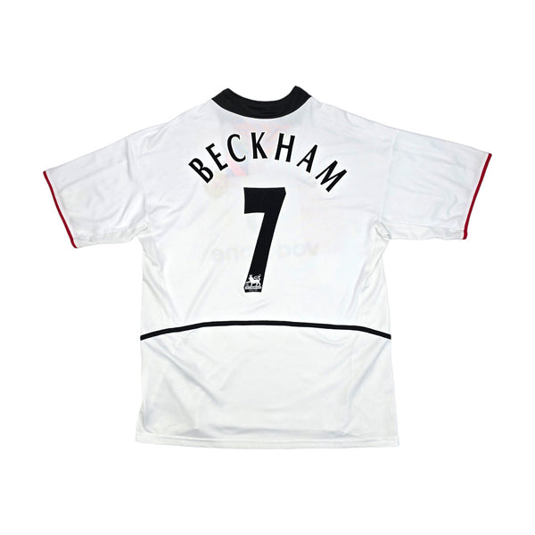 2002/03 Manchester United Away Football Shirt (L) Nike #7 Beckham