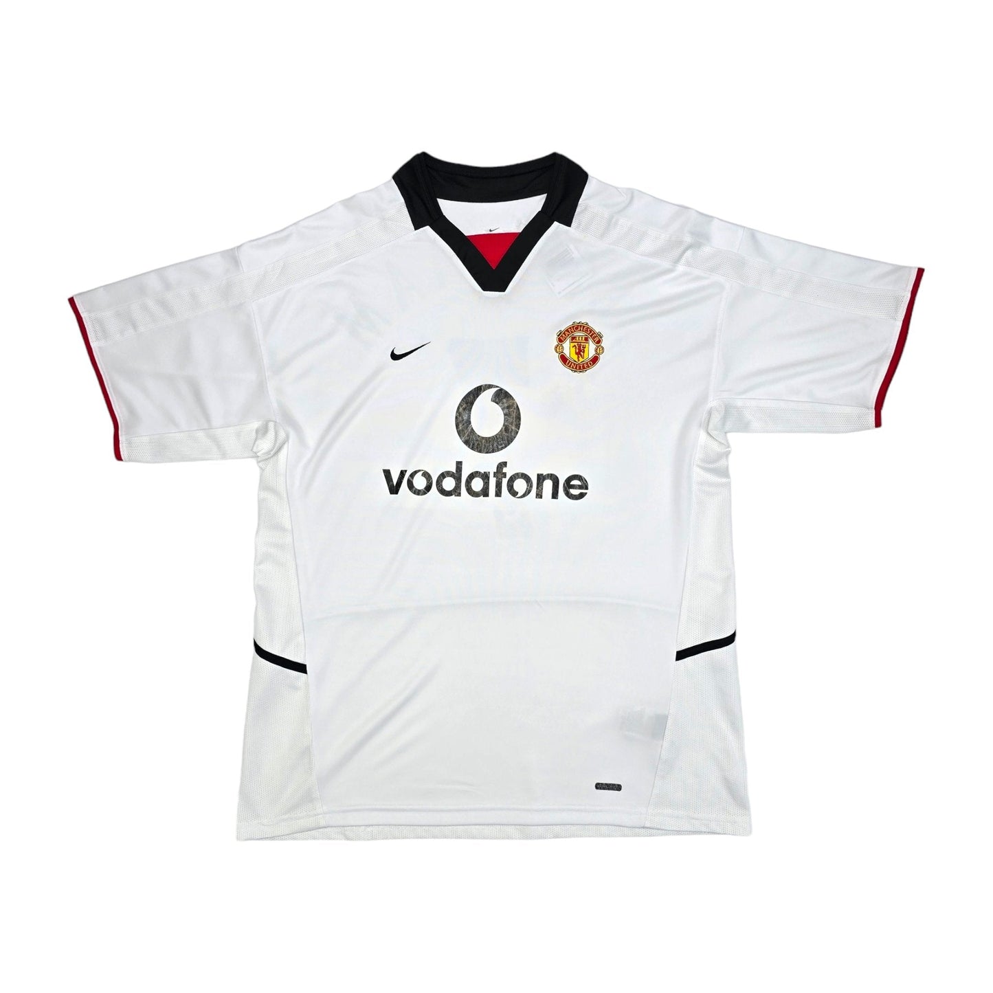 2002/03 Manchester United Away Football Shirt (L) Nike #7 Beckham