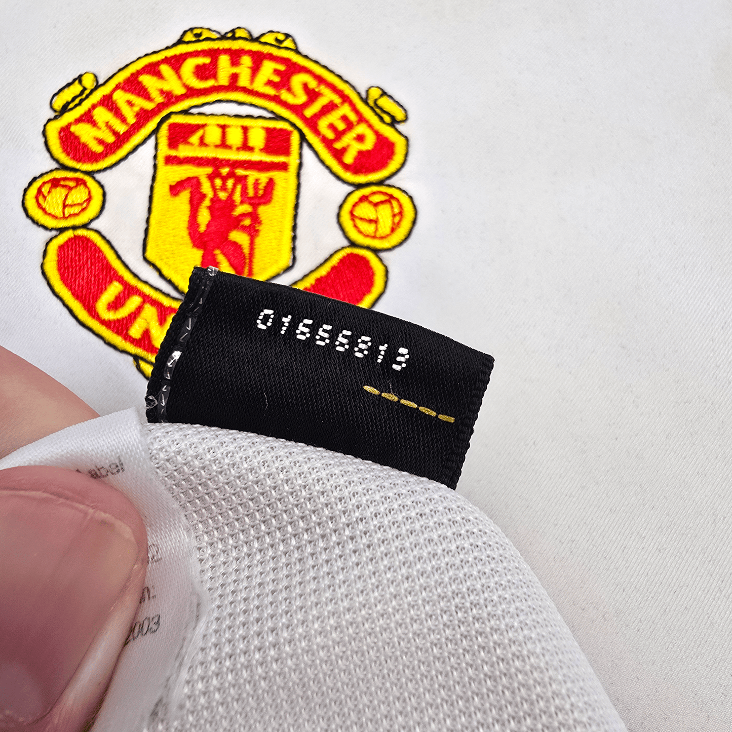 2002/03 Manchester United Away Football Shirt (L) Nike #7 Beckham