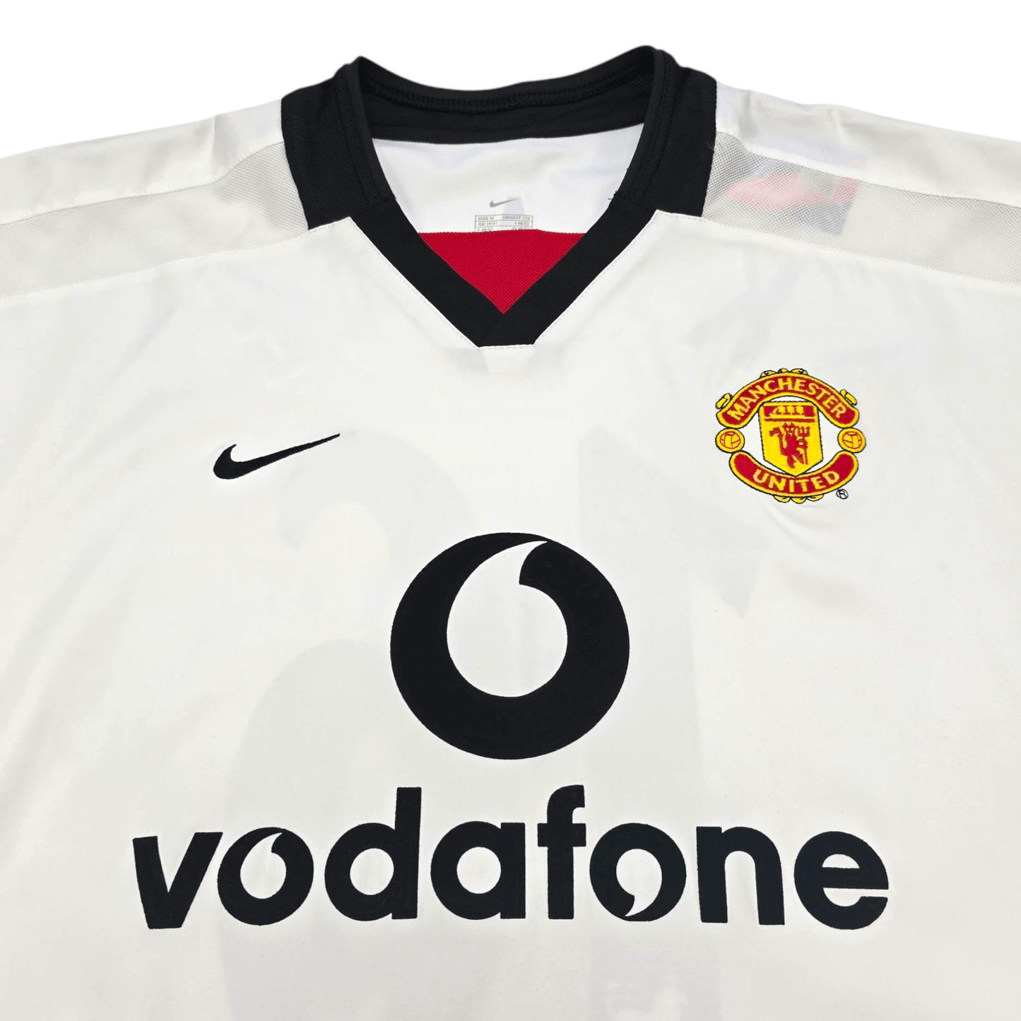 2002/03 Manchester United Away Football Shirt (M) Nike #16 Keane