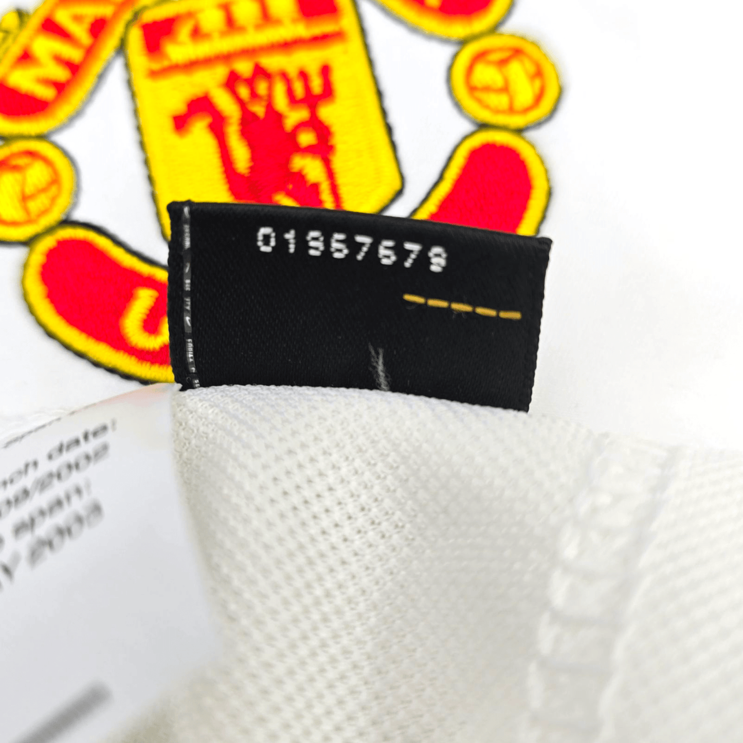 2002/03 Manchester United Away Football Shirt (M) Nike #16 Keane