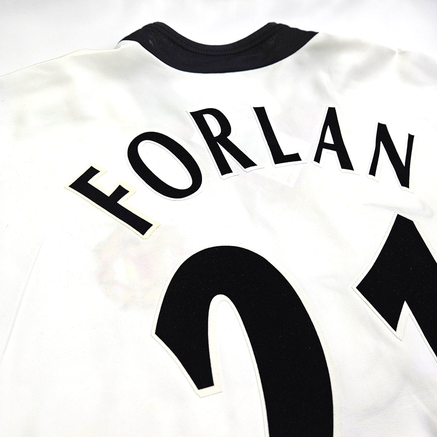 2002/03 Manchester United Away Football Shirt (M) Nike # 21 Forlan