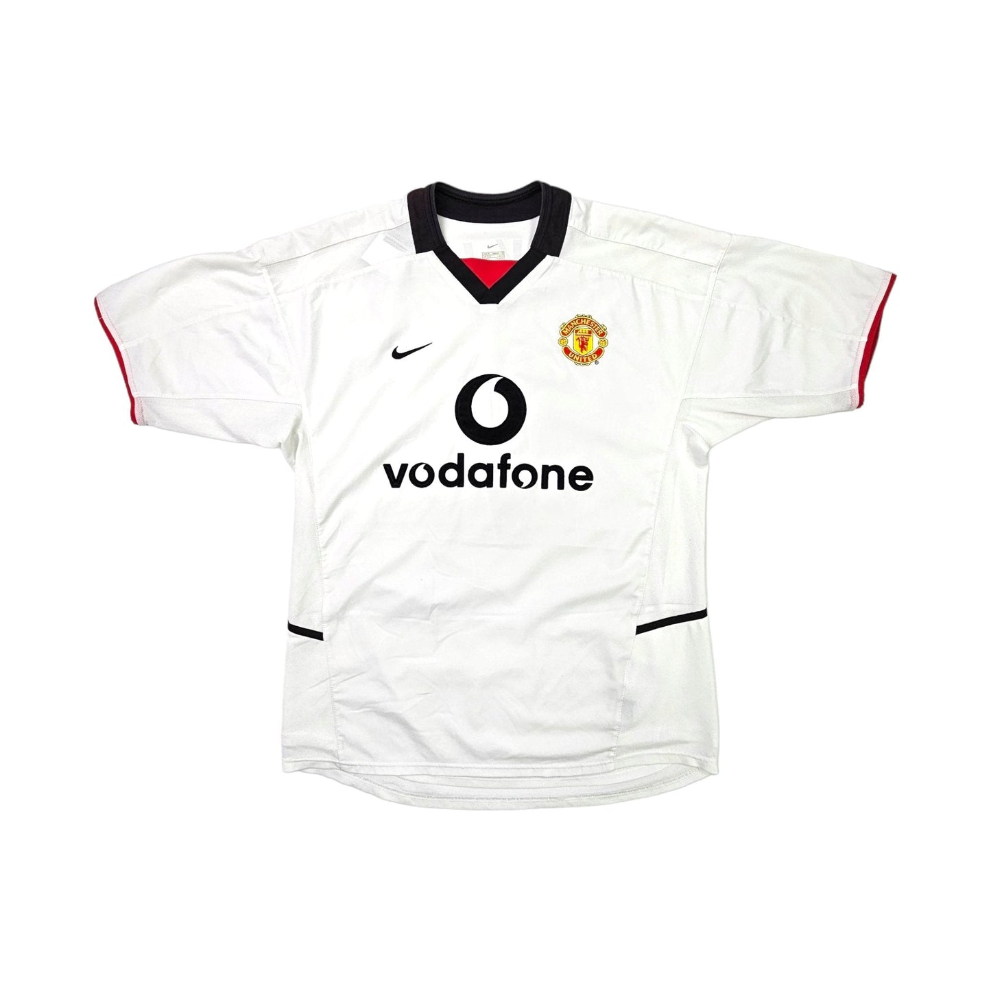 2002/03 Manchester United Away Football Shirt (M) Nike #7 Beckham