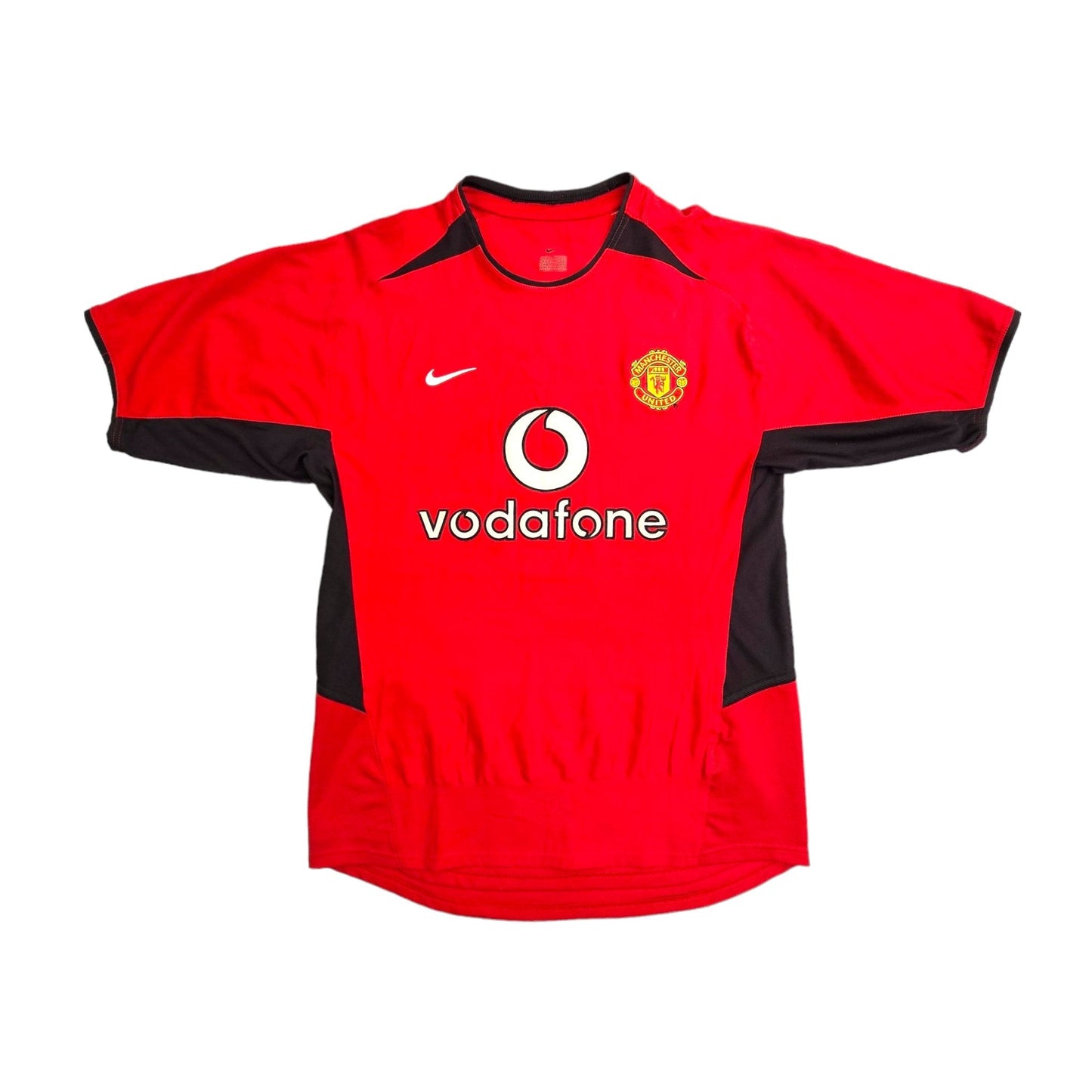 2002/03 Manchester United Home Football Shirt (S) Nike #7 Beckham