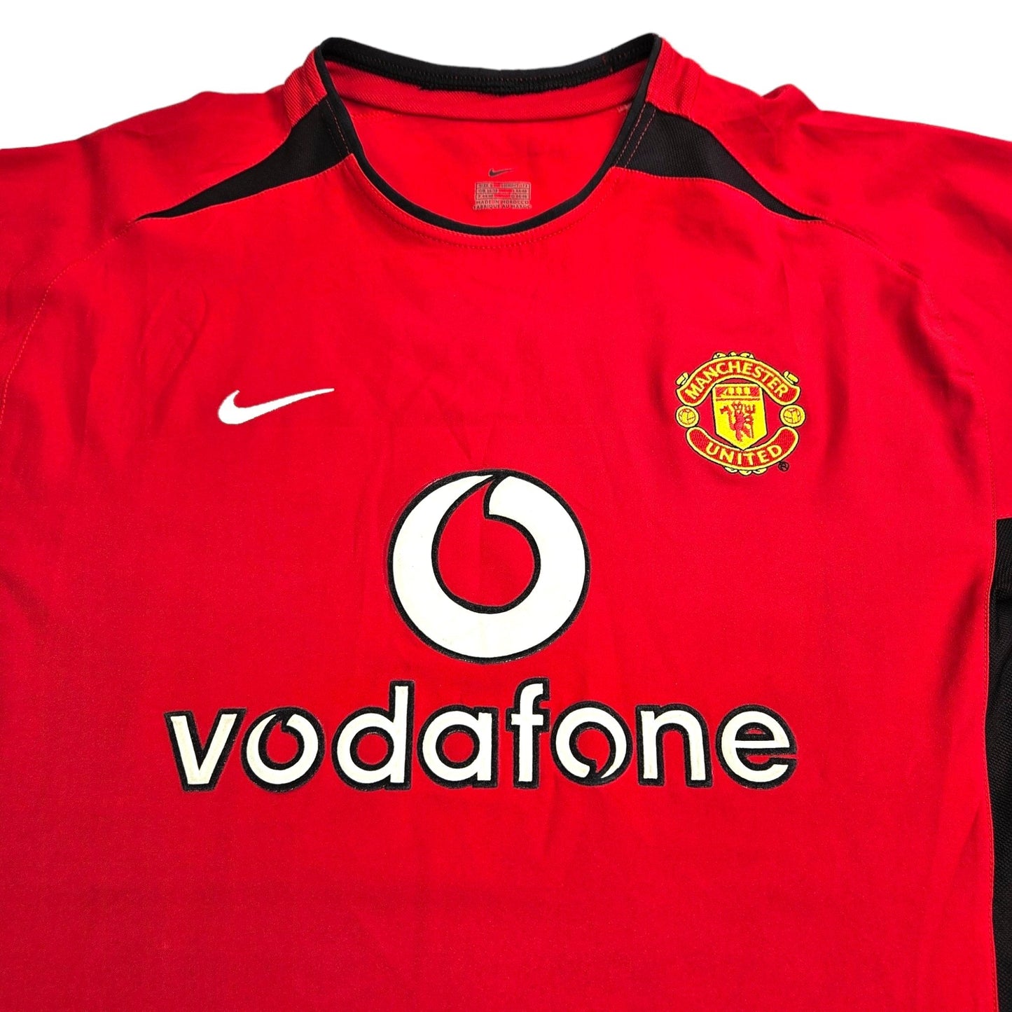 2002/03 Manchester United Home Football Shirt (S) Nike #7 Beckham