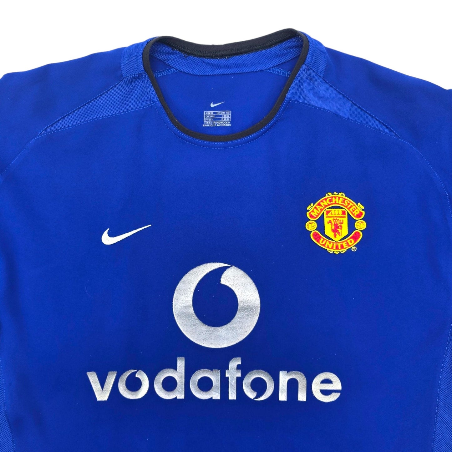 2002/03 Manchester United Third Football Shirt (M) Nike #7 Beckham