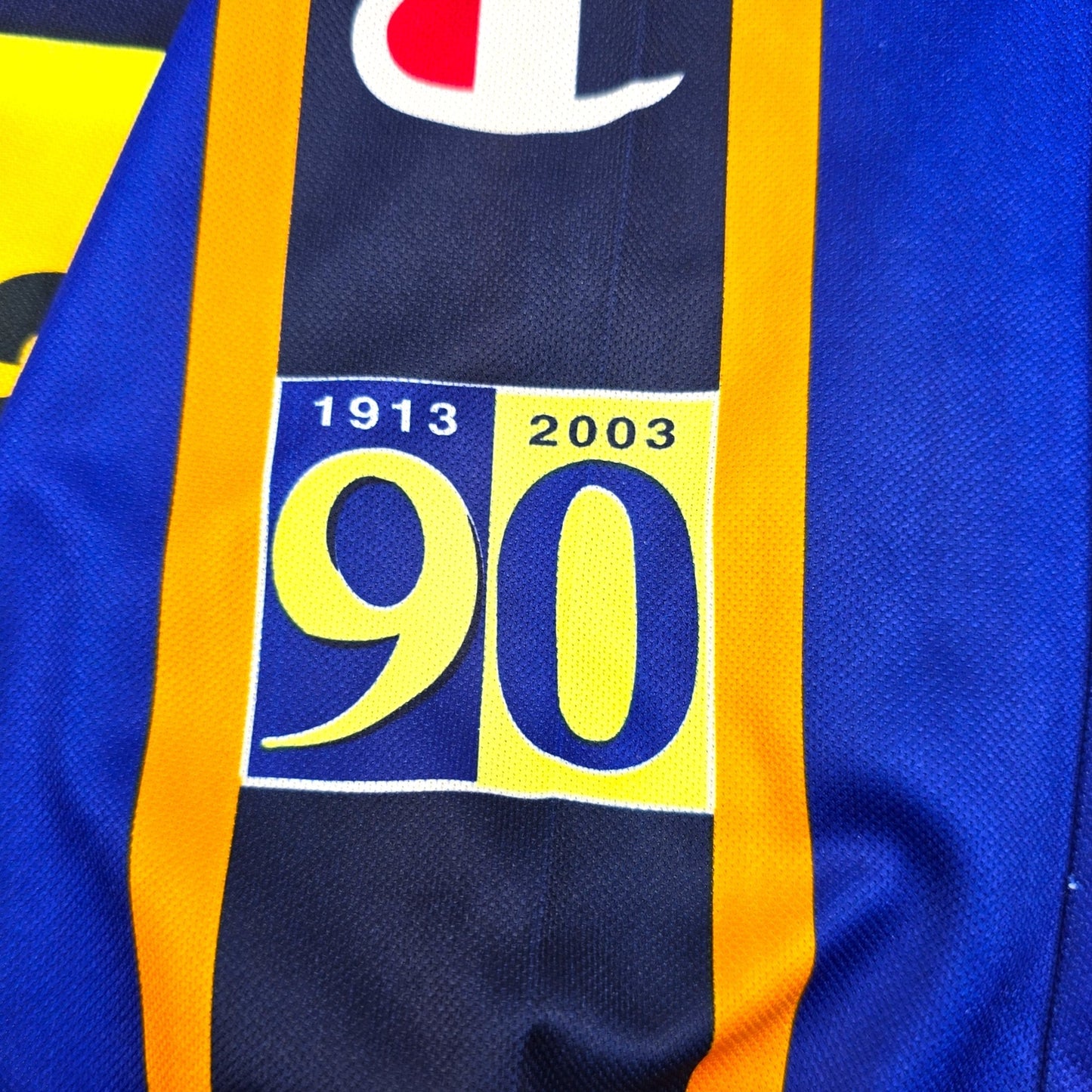 2002/03 Parma Home Football Shirt (XL) Champion