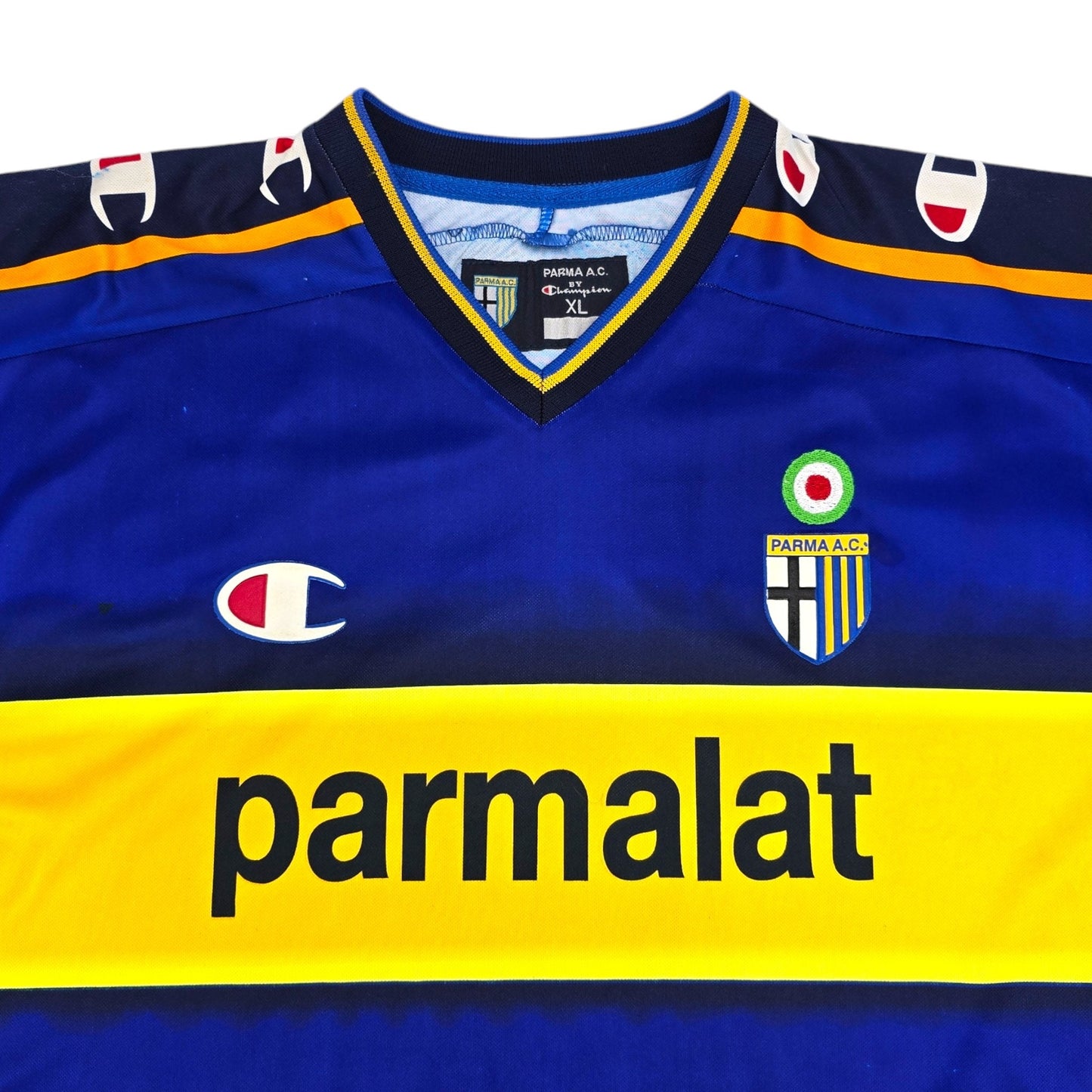 2002/03 Parma Home Football Shirt (XL) Champion