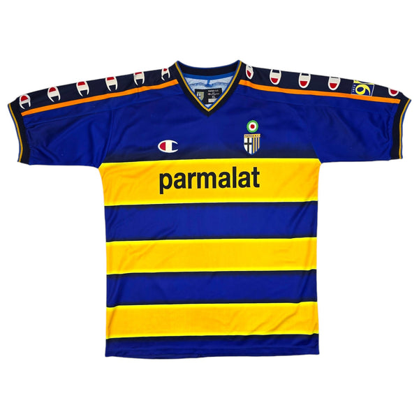 2002/03 Parma Home Football Shirt (XL) Champion