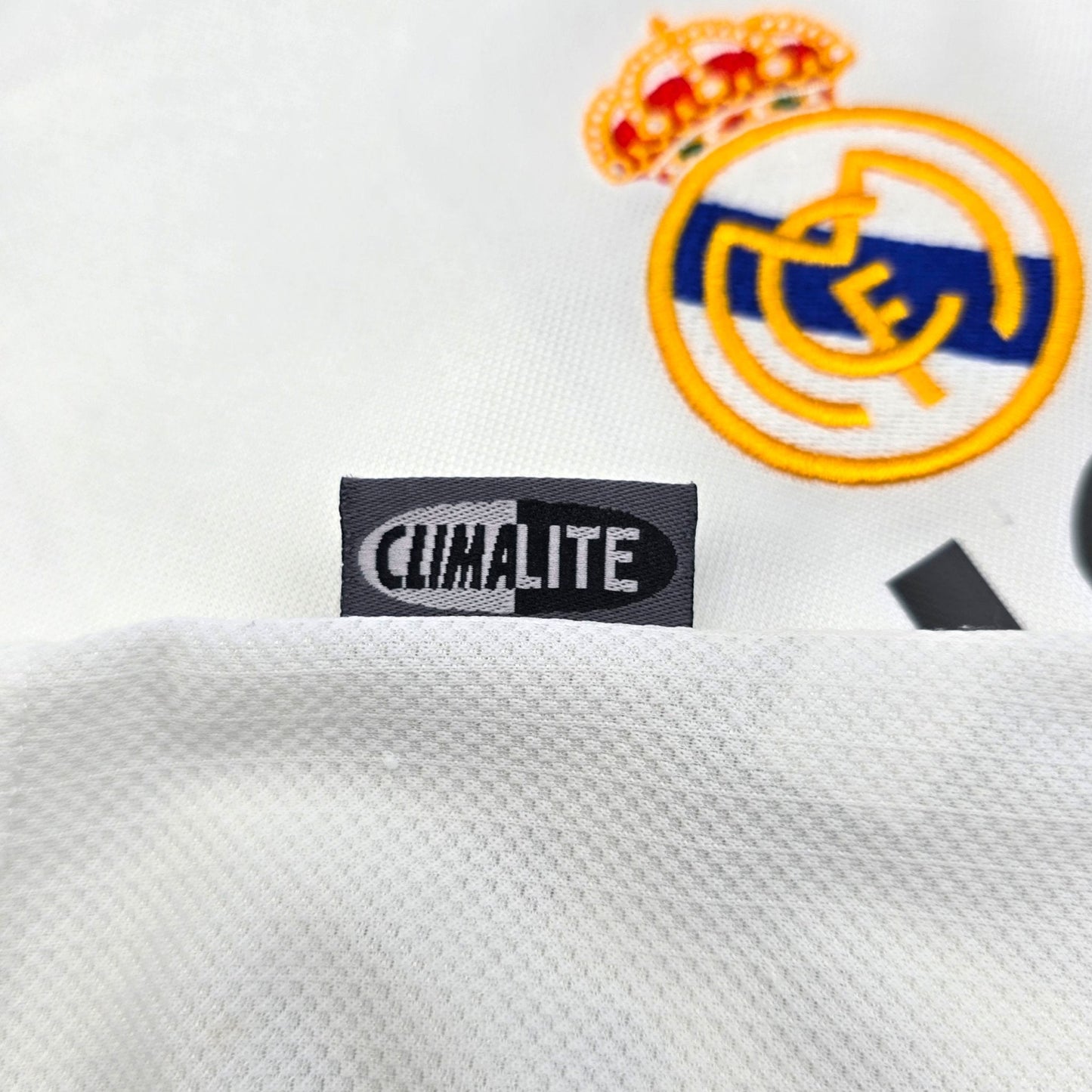 2002/03 Real Madrid Home Football Shirt (L) Adidas #11 Ronaldo (UCL)