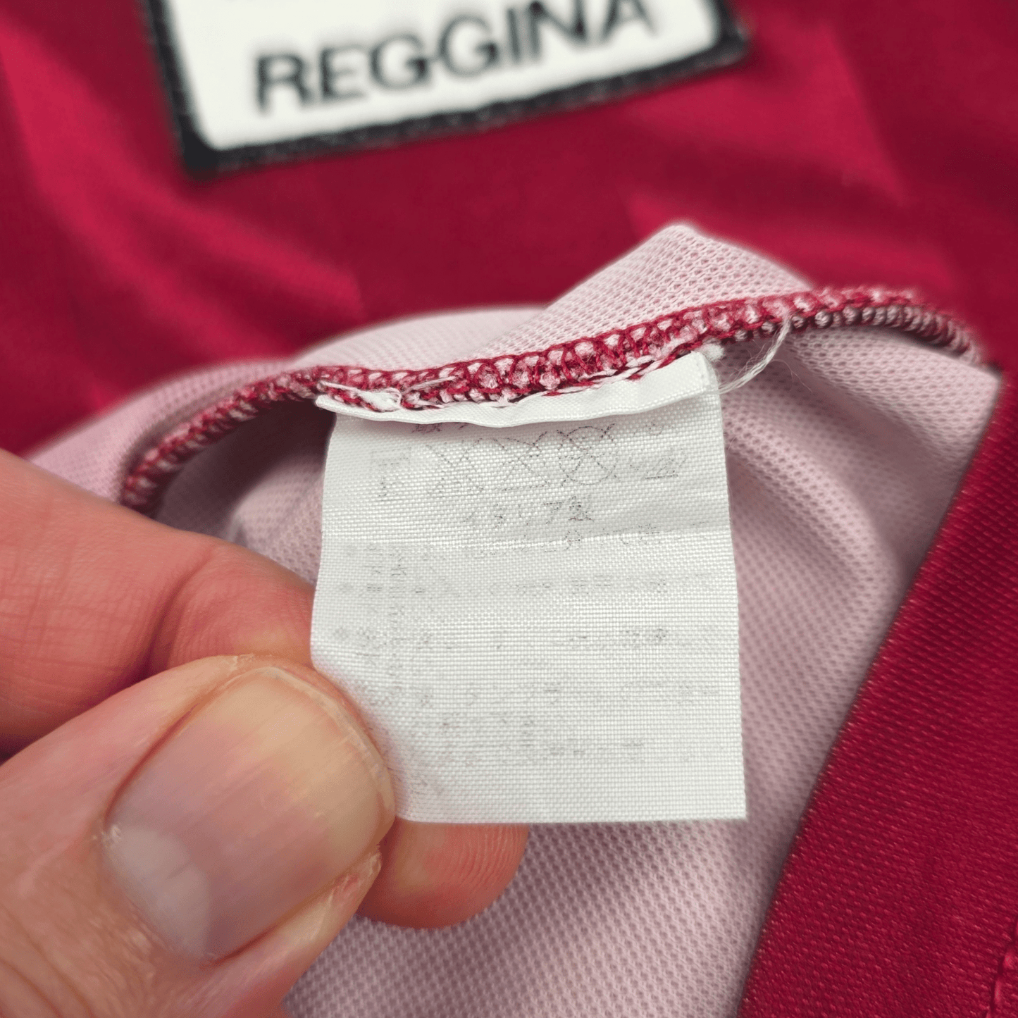 2002/03 Reggina Home Football Shirt (S) Asics