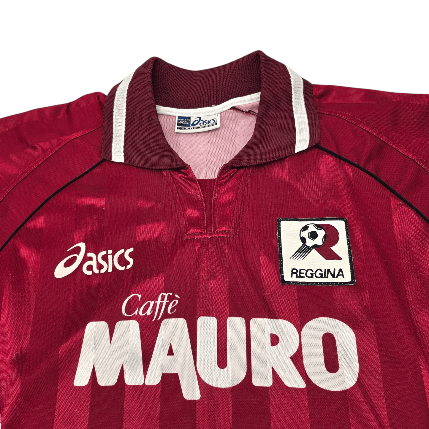 2002/03 Reggina Home Football Shirt (S) Asics