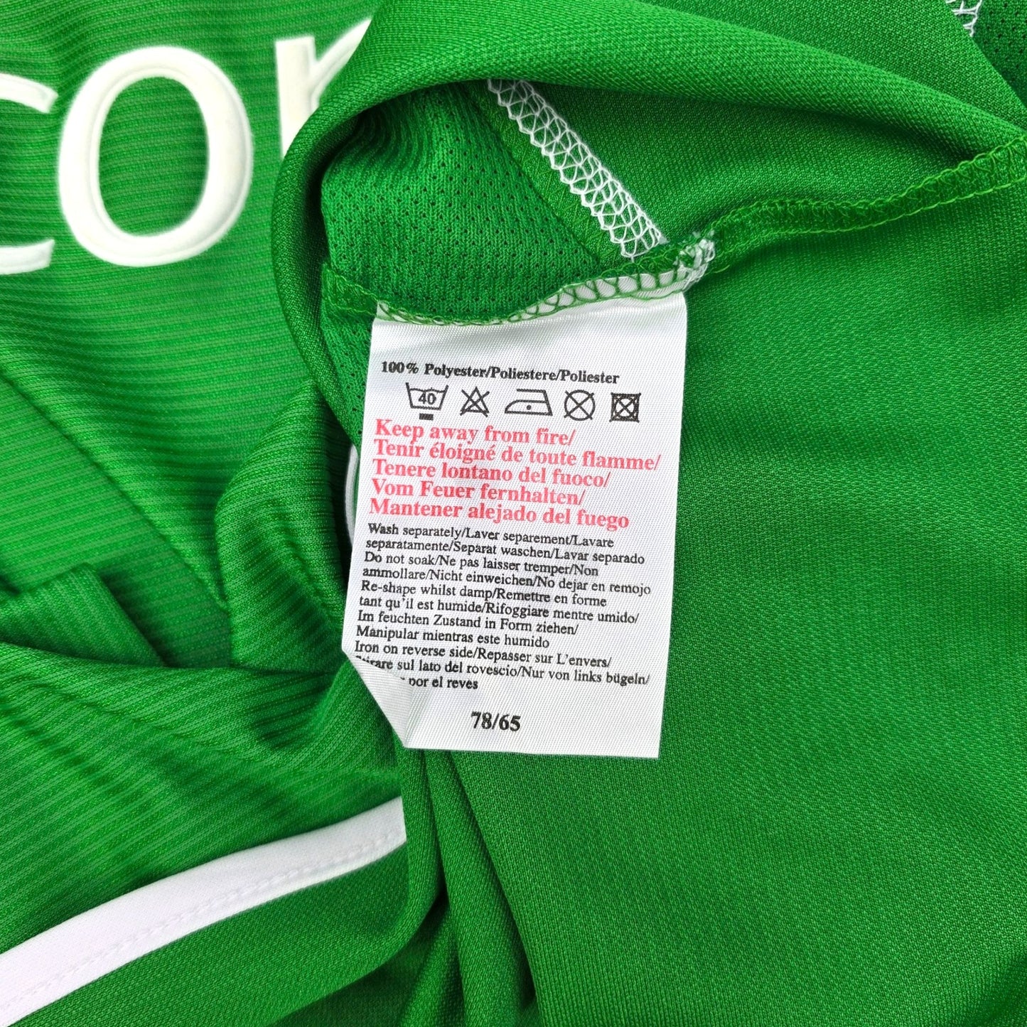 2002/03 Republic of Ireland Home Football Shirt (XL) Umbro