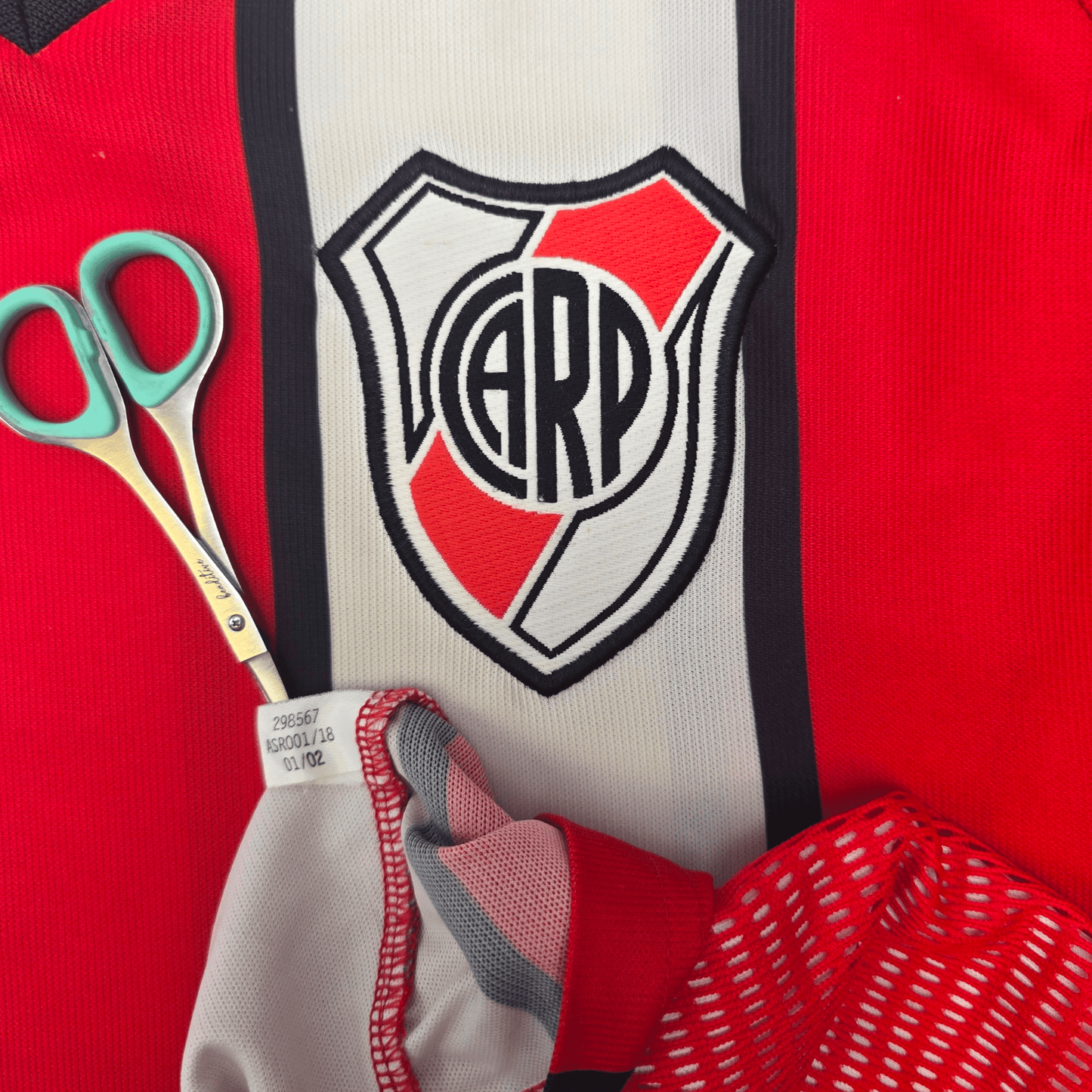 2002/03 River Plate Away Football Shirt (L) Adidas