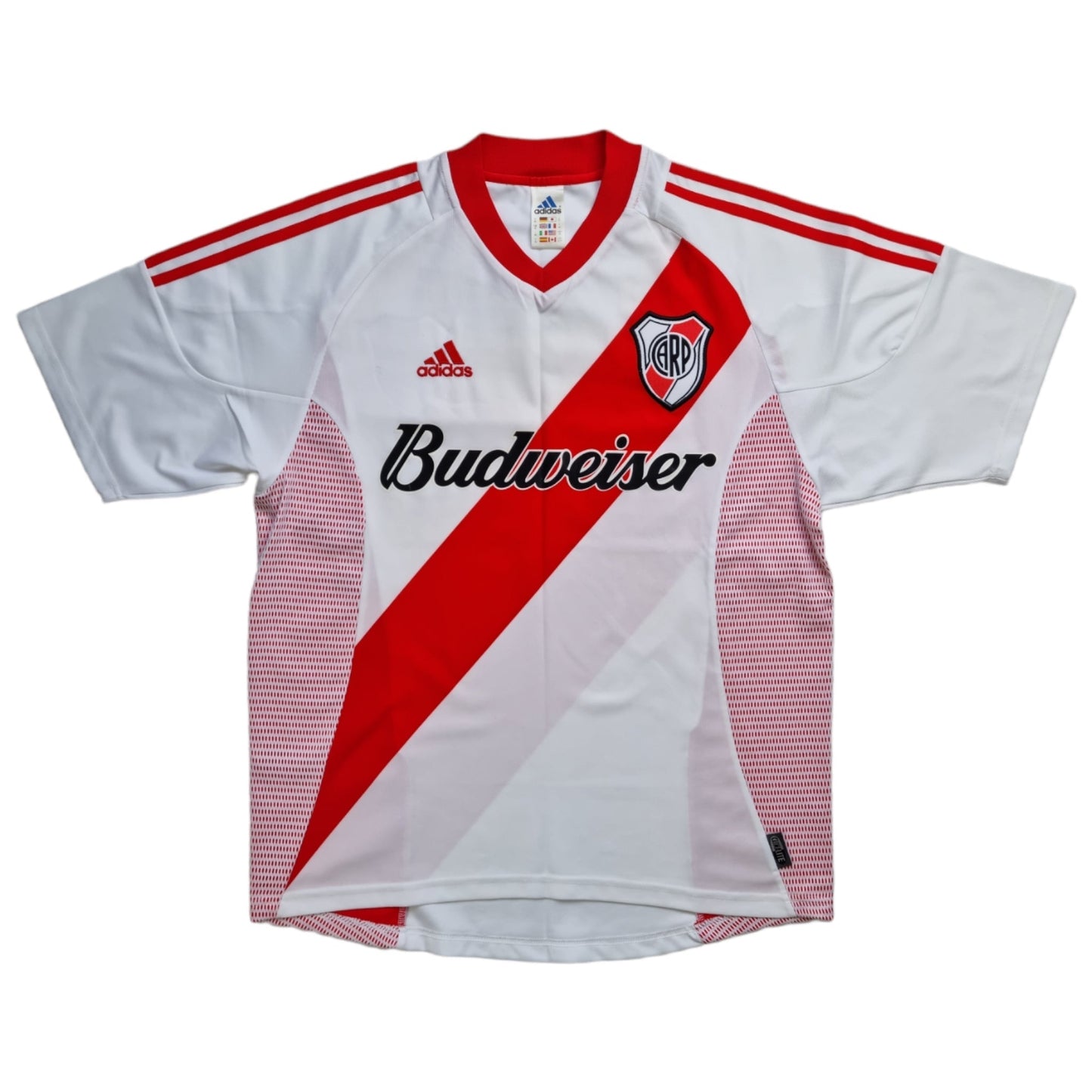 2002/03 River Plate Home Football Shirt (M) Adidas