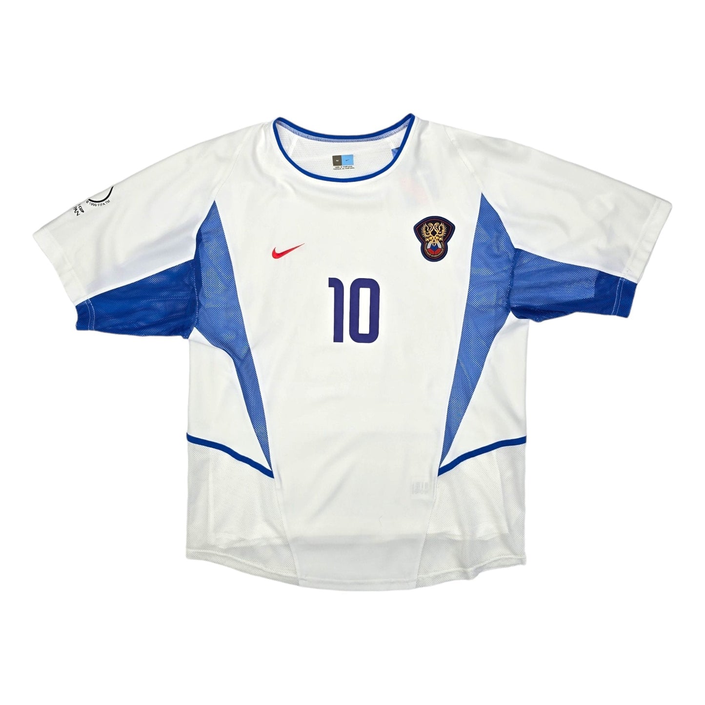 2002/03 Russia Away Football Shirt (M) Nike #10 Mostovoi (Player Version)