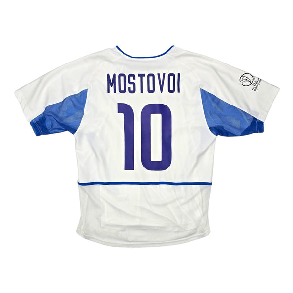 2002/03 Russia Away Football Shirt (M) Nike #10 Mostovoi (Player Version)
