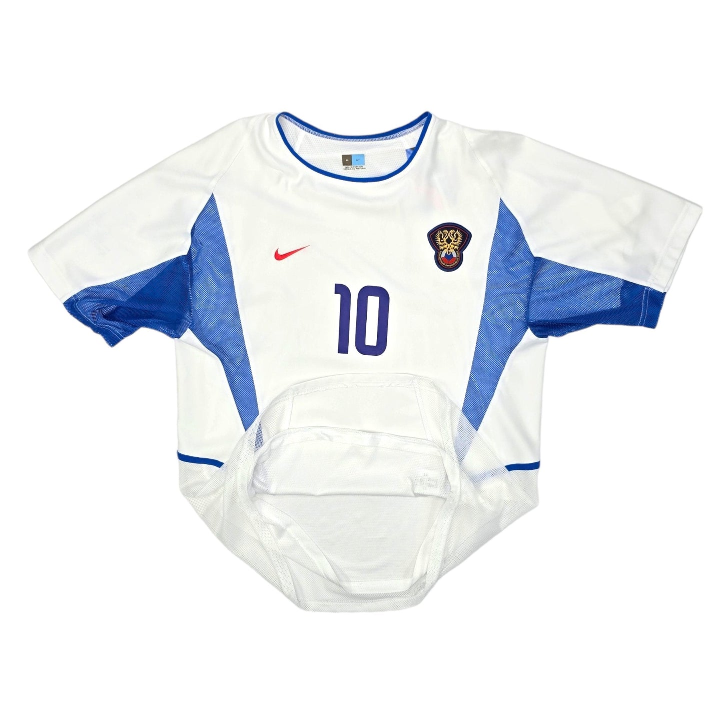 2002/03 Russia Away Football Shirt (M) Nike #10 Mostovoi (Player Version)