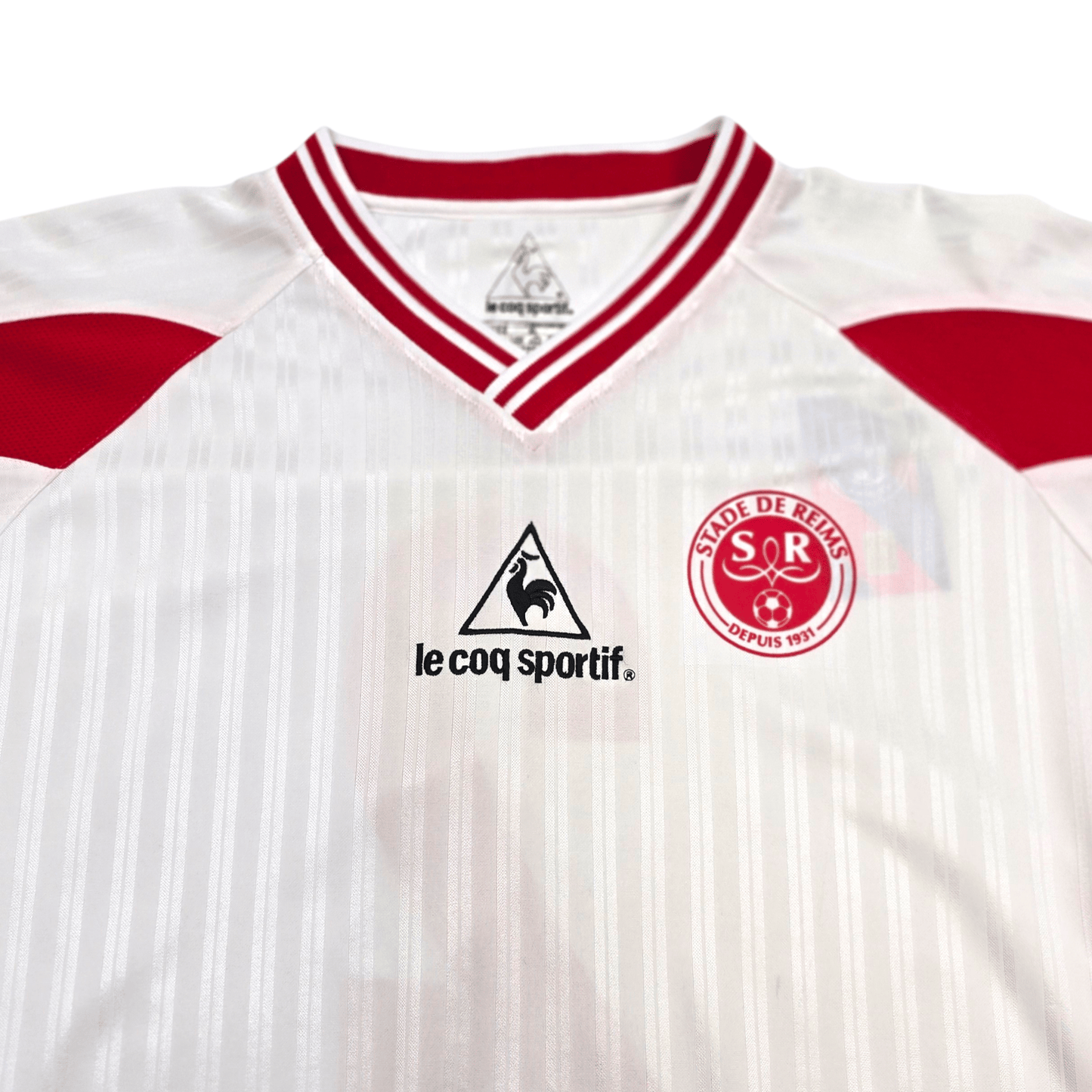 2002/03 Stade De Reims Away Football Shirt (XL) Le Coq Sportif #2