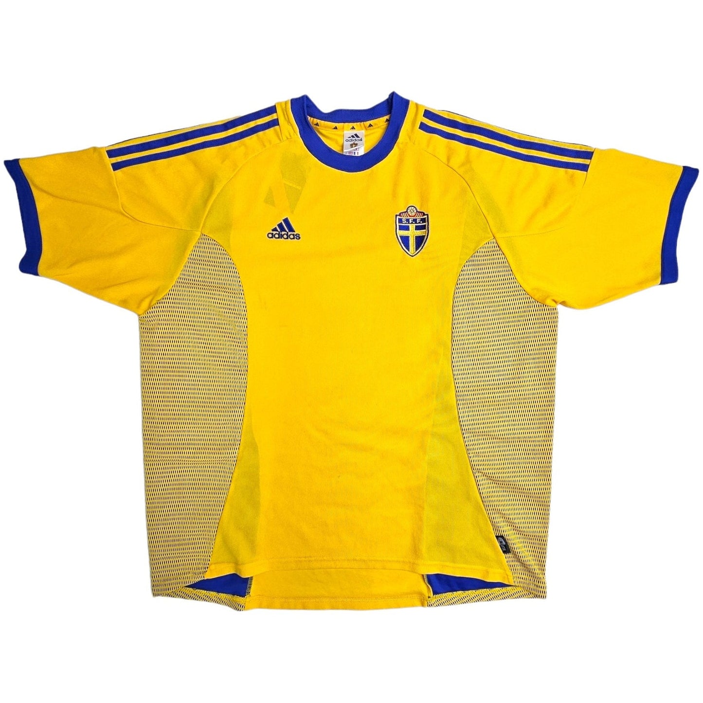 2002/03 Sweden Home Football Shirt (2XL) Adidas