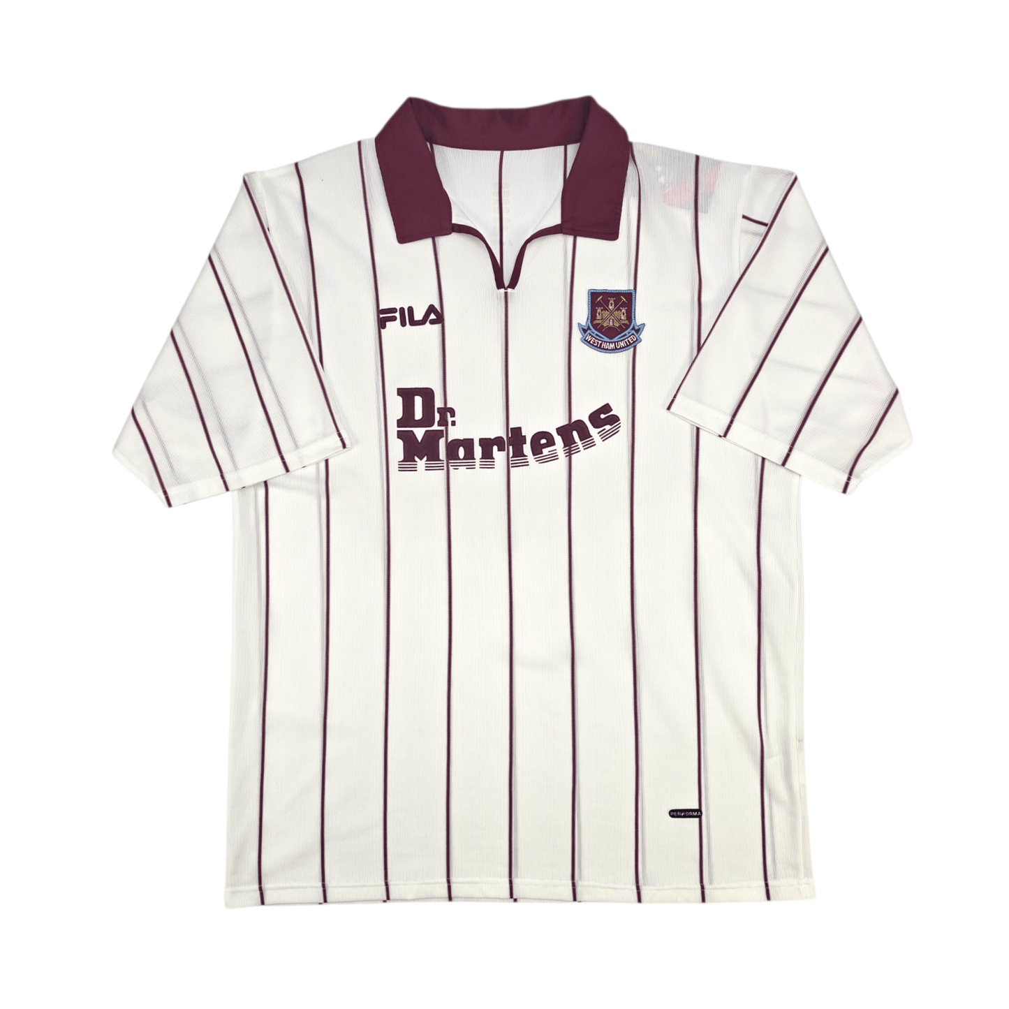 2002/03 West Ham United Away Football Shirt (XL) FILA