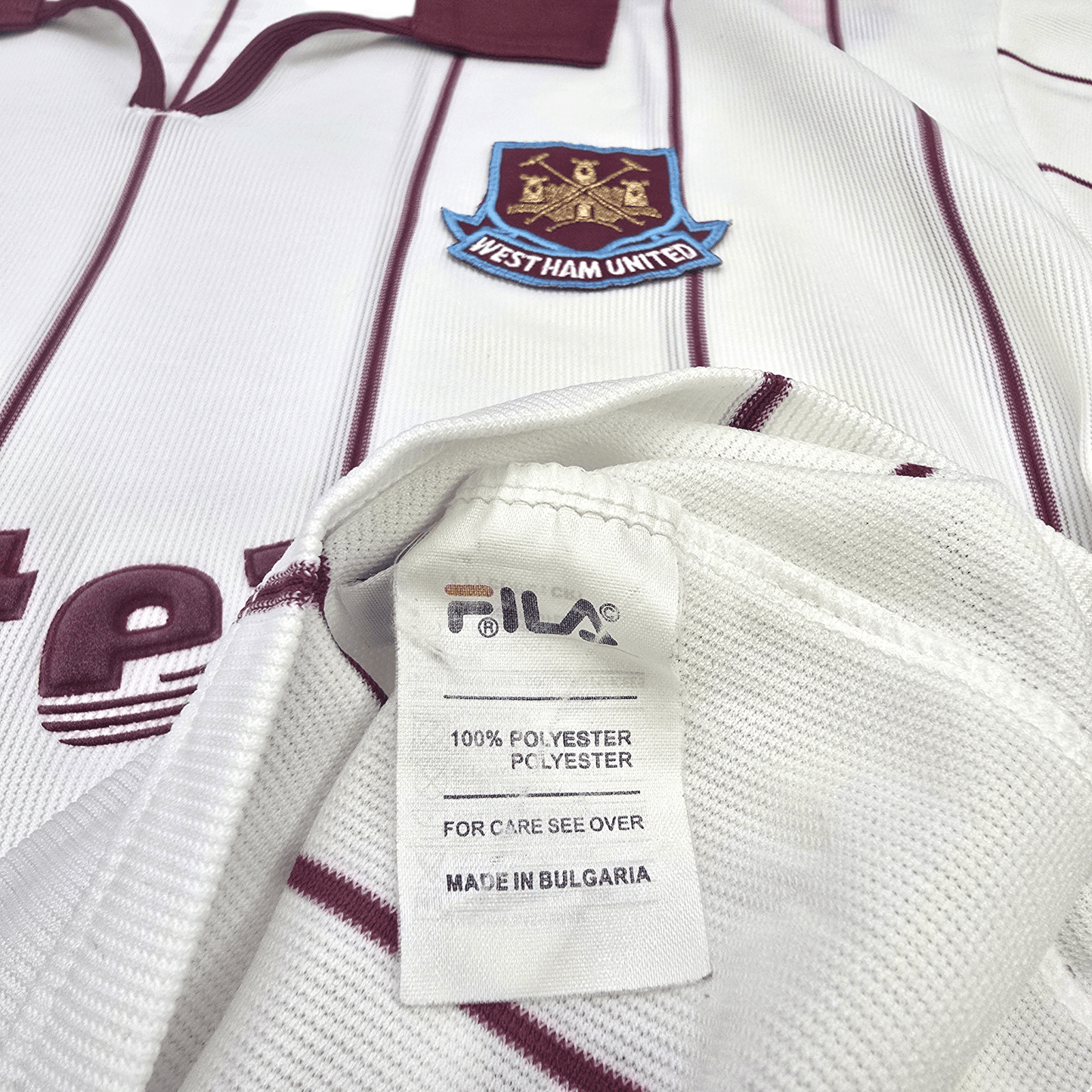 2002/03 West Ham United Away Football Shirt (XL) FILA