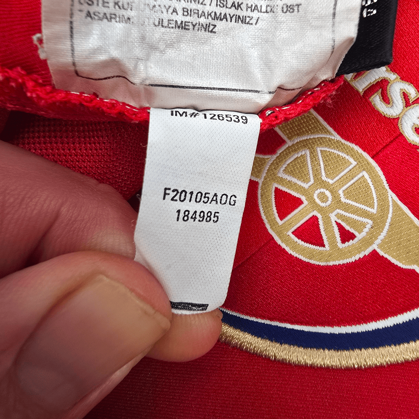 2002/04 Arsenal Home Football Shirt (L) Nike