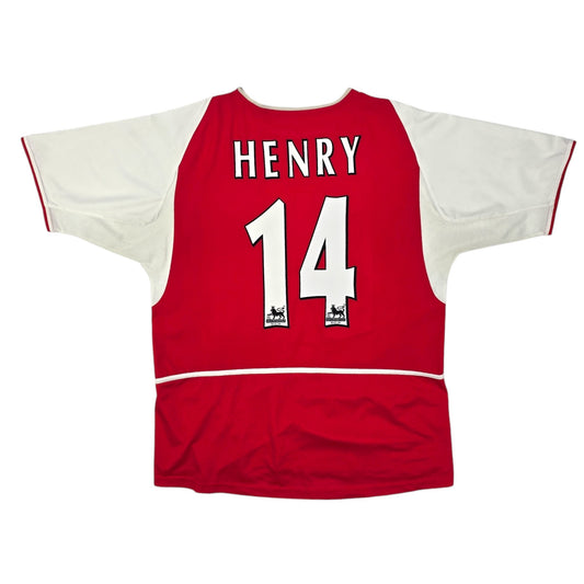 2002/04 Arsenal Home Football Shirt (XL) Nike #14 Henry