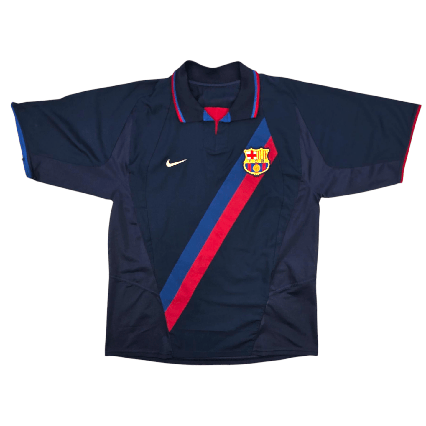2002/04 Barcelona Away Football Shirt (L) Nike #10 Riquelme