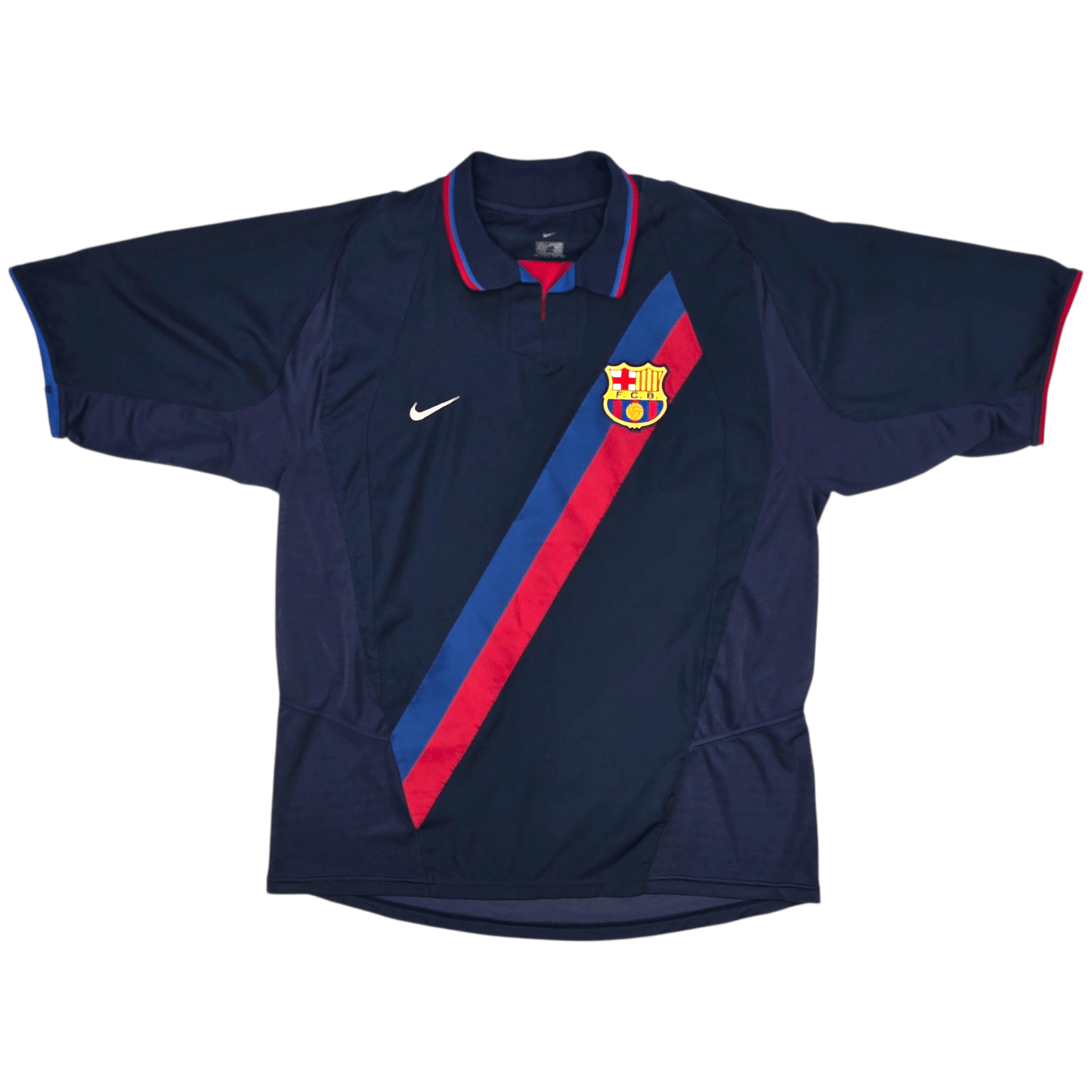 2002/04 Barcelona Away Football Shirt (XL) Nike #10 Riquelme