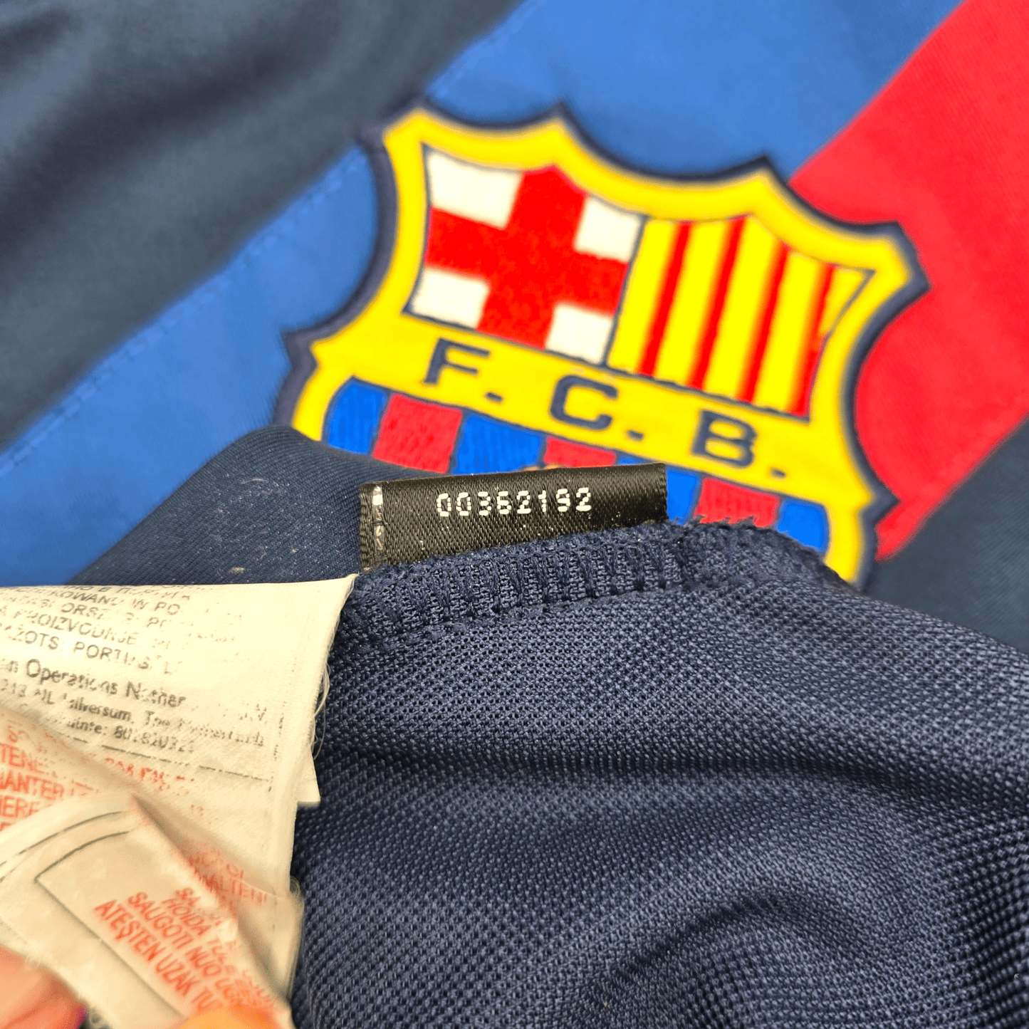 2002/04 Barcelona Away Football Shirt (XL) Nike #10 Riquelme