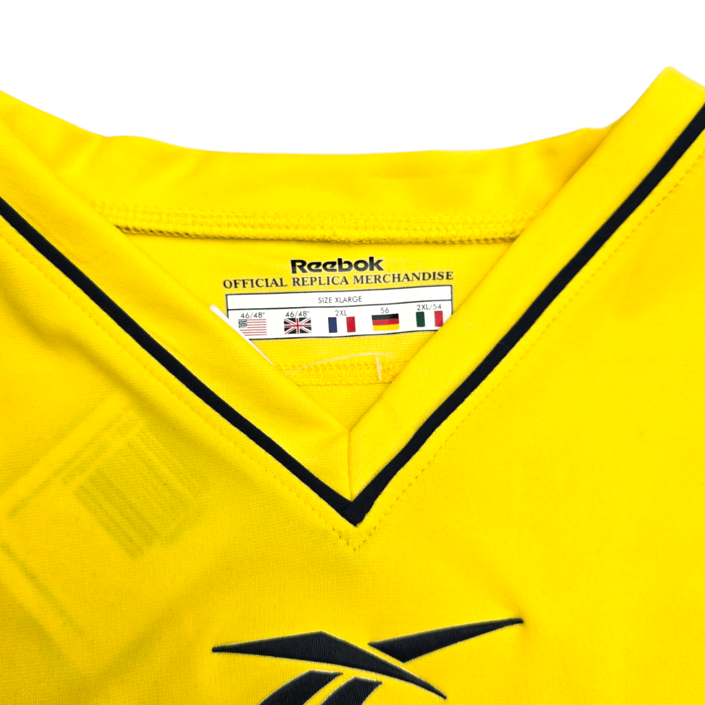 2002/04 Bolton Wanderers Away Football Shirt (2XL) Reebok #2 Barness