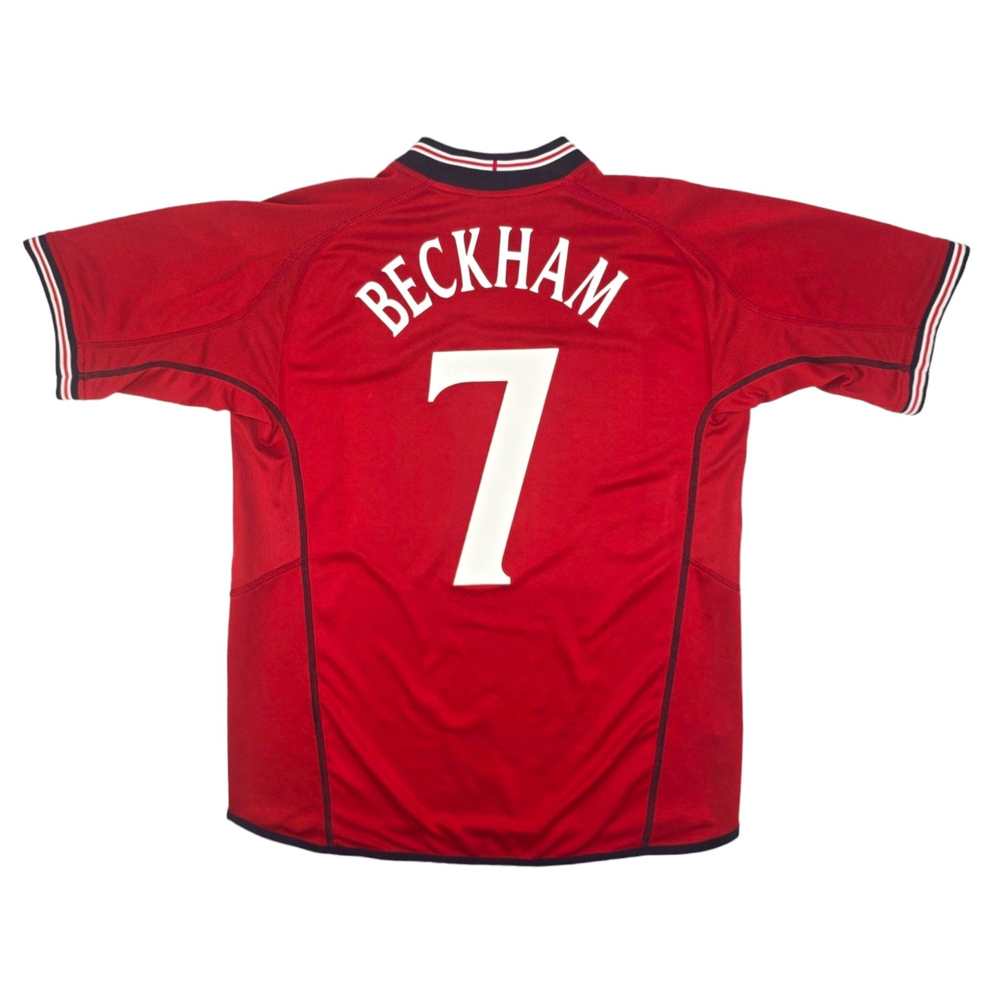 2002/04 England Away Football Shirt (M) Umbro #7 Beckham