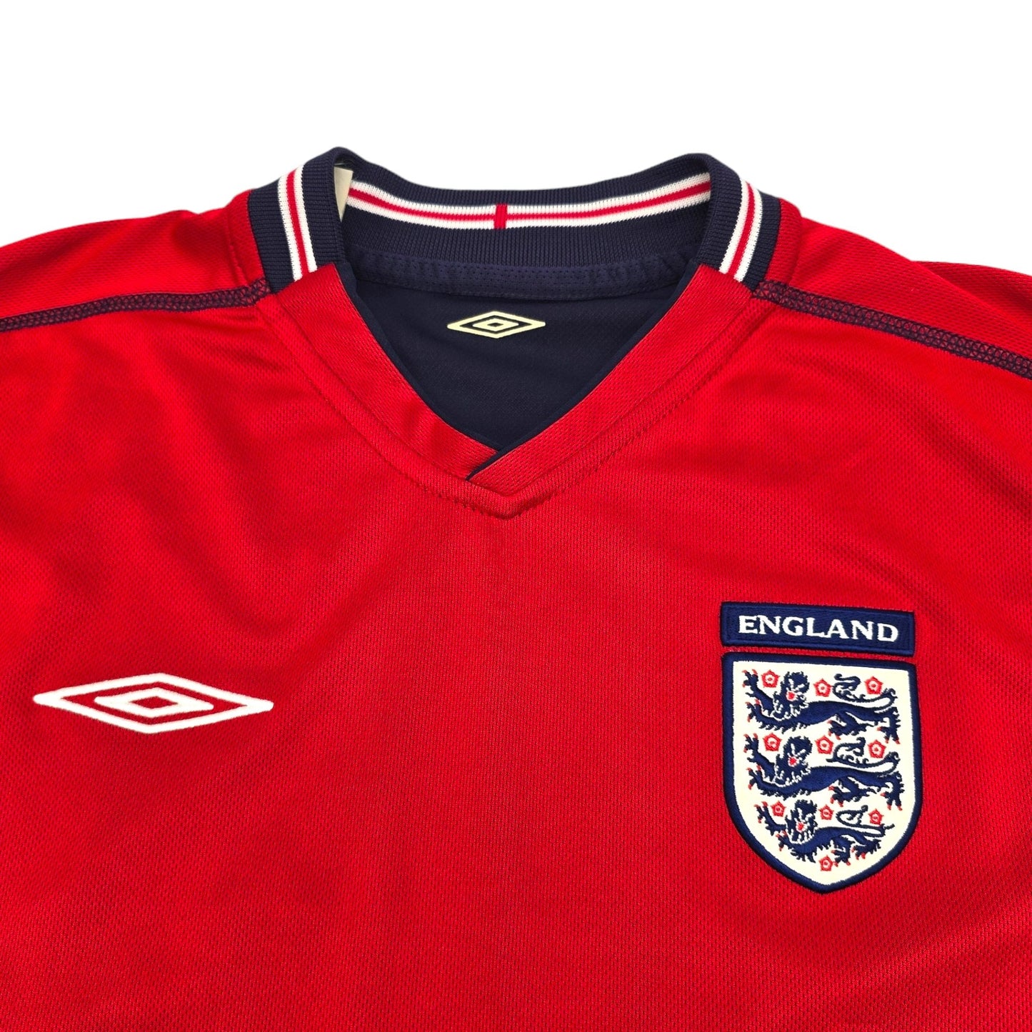2002/04 England Away Football Shirt (M) Umbro