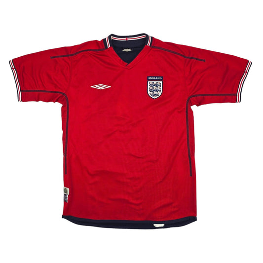 2002/04 England Away Football Shirt (M) Umbro