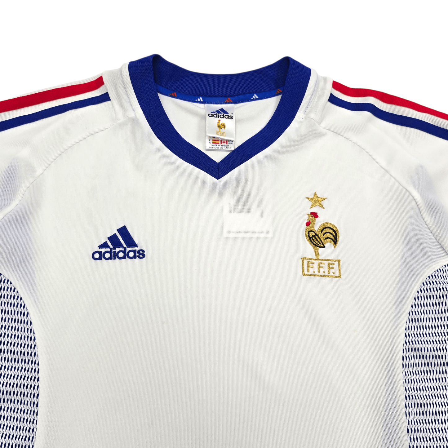 2002/04 France Away Football Shirt (XL) Adidas
