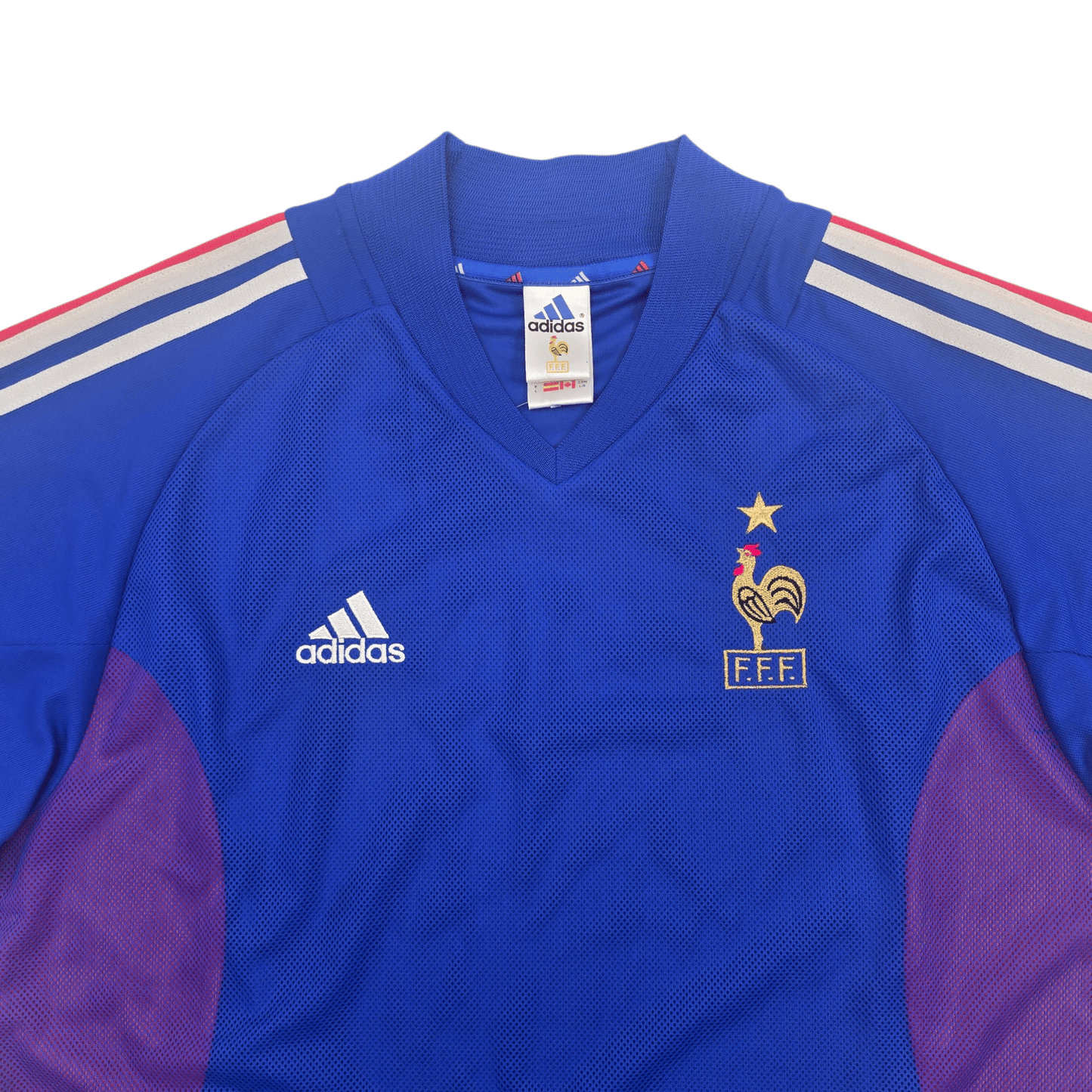 2002/04 France Home Football Shirt (L) Adidas