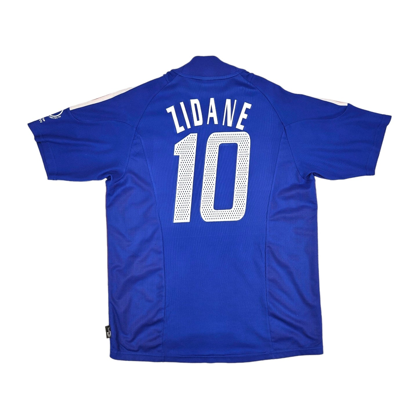 2002/04 France Home Football Shirt (M) Adidas #10 Zidane