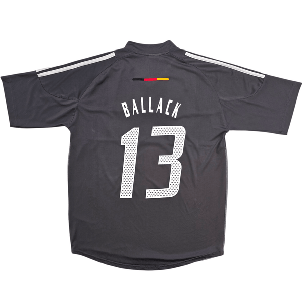 2002/04 Germany Away Football Shirt (XL) Adidas #13 Ballack