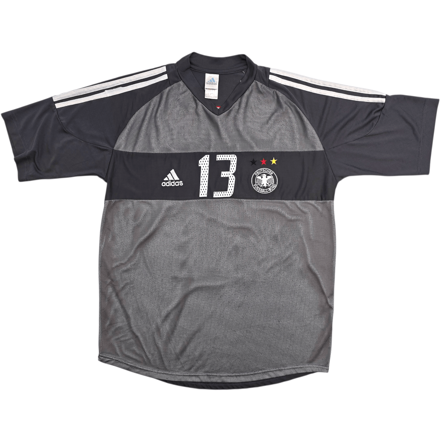 2002/04 Germany Away Football Shirt (XL) Adidas #13 Ballack