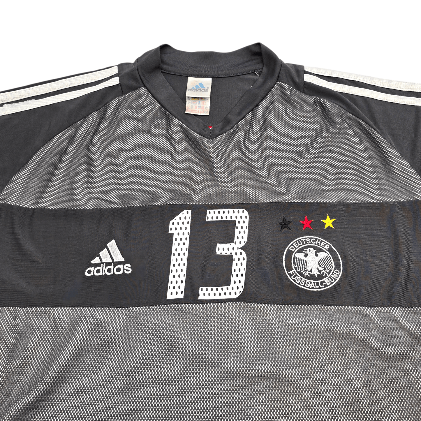 2002/04 Germany Away Football Shirt (XL) Adidas #13 Ballack