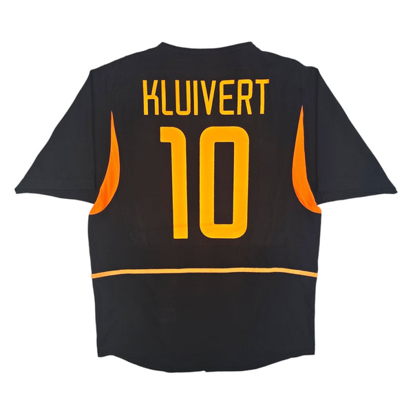 2002/04 Holland Away Football Shirt (M) Nike #10 Kluivert