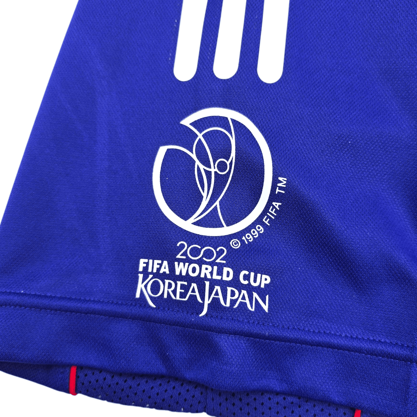 2002/04 Japan Home Football Shirt (L) Adidas #7 Nakata (Player Issue)