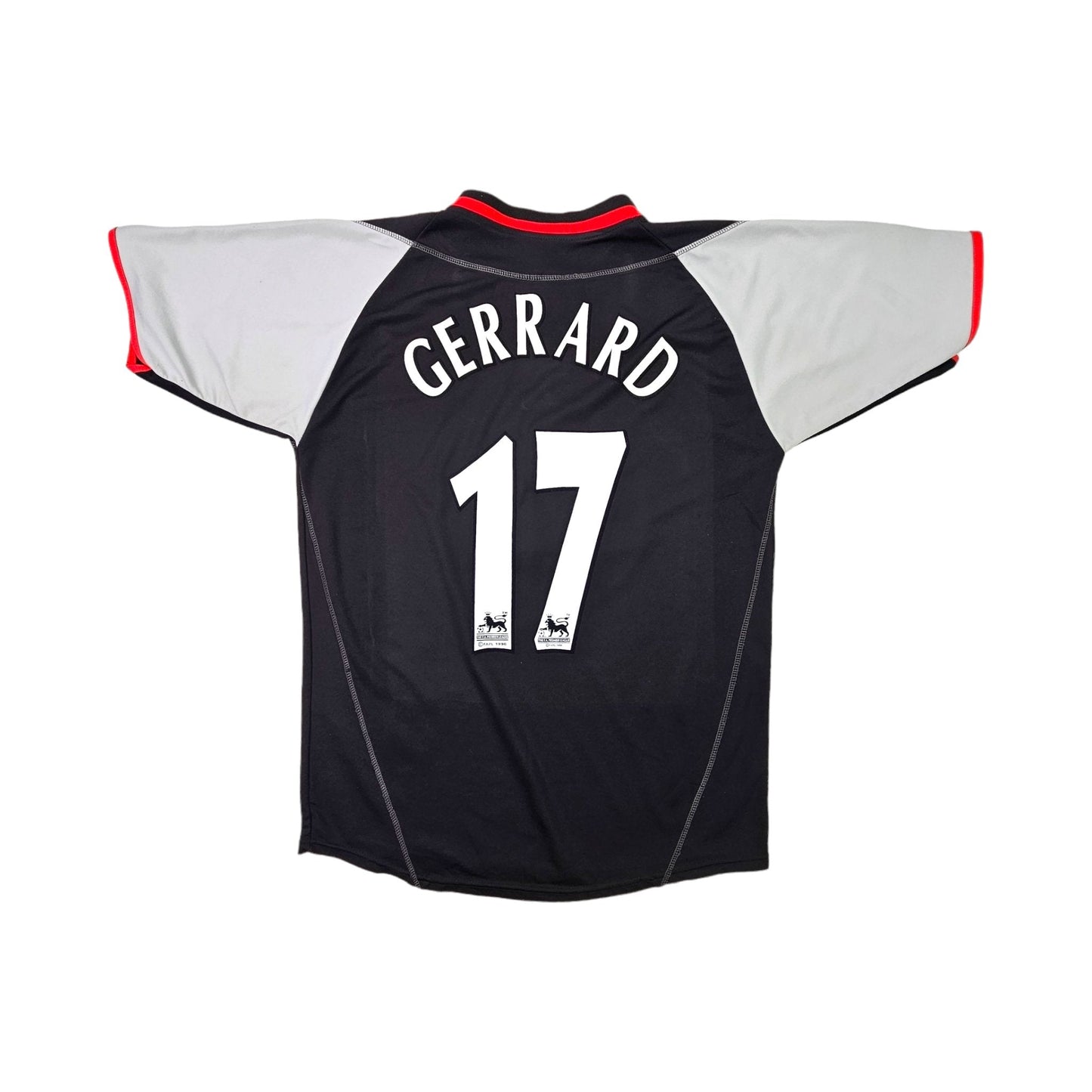 2002/04 Liverpool Away Football Shirt (M) Reebok #17 Gerrard