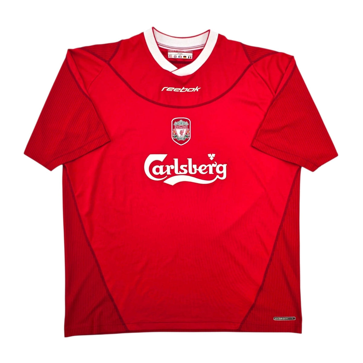 2002/04 Liverpool Home Football Shirt (XL) Reebok