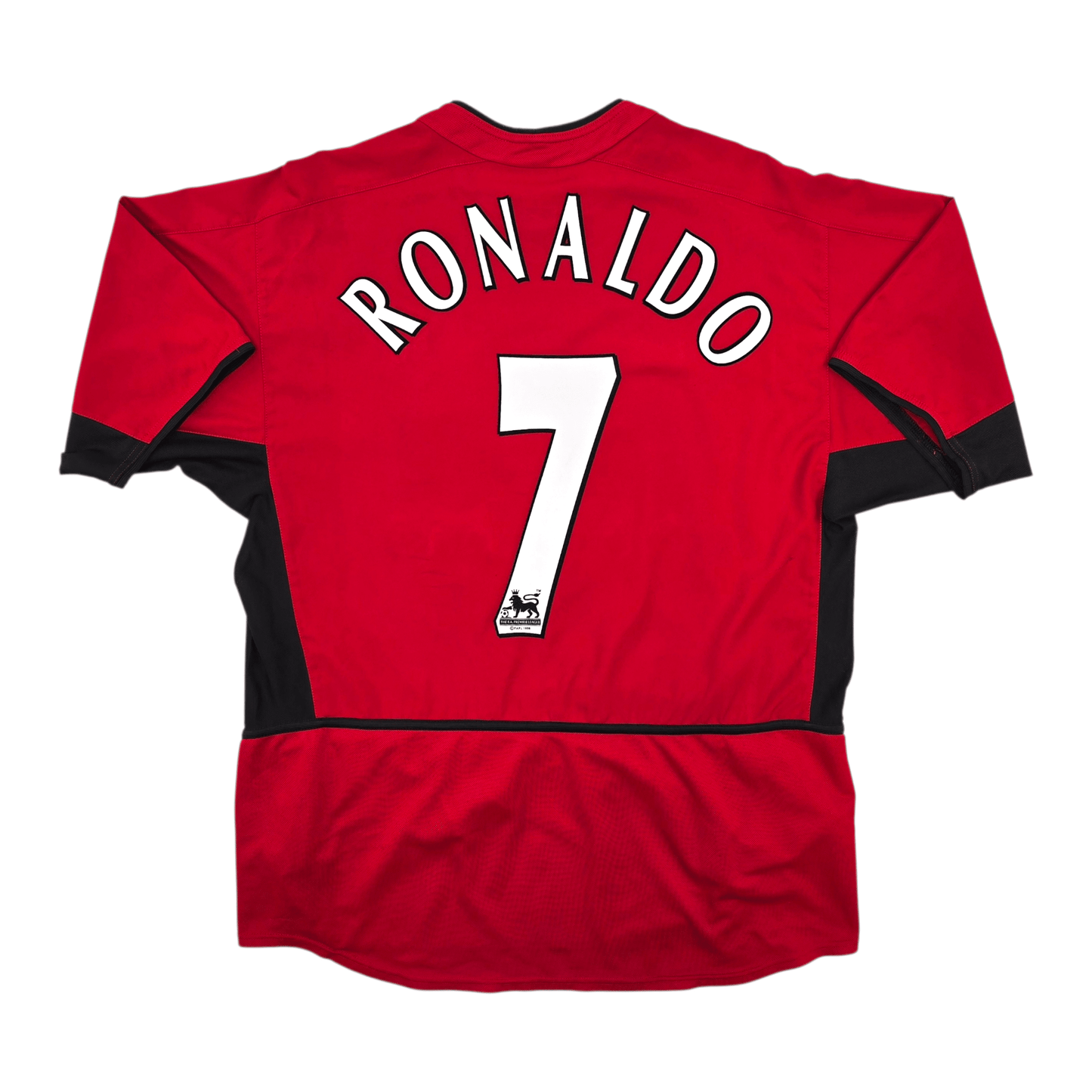 2002/04 Manchester United Home Football Shirt (L) Nike #7 Ronaldo