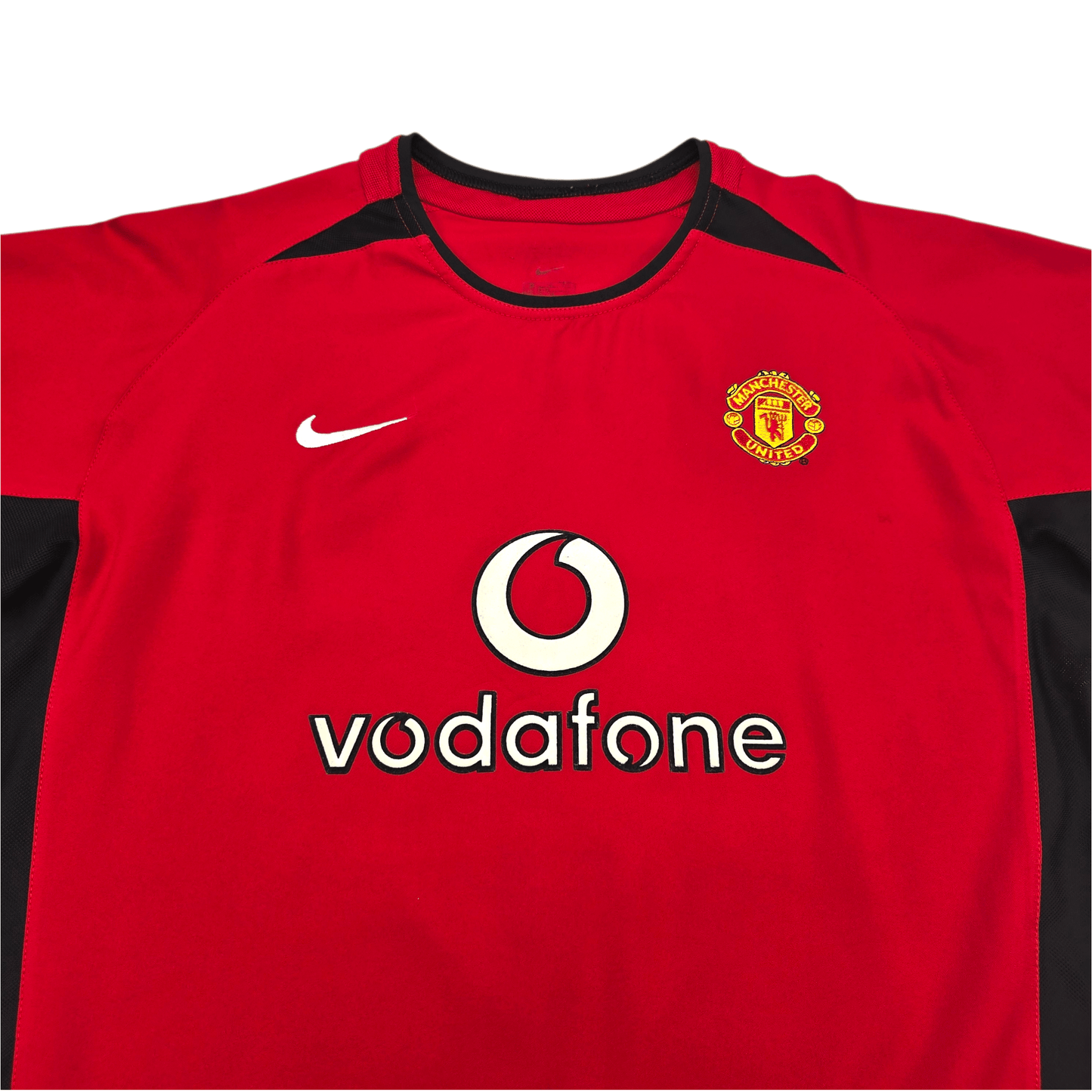 2002/04 Manchester United Home Football Shirt (M) Nike #21 Forlan
